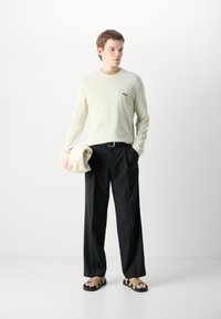 BOSS MOMENTUM LITE - Džemperis - light beige