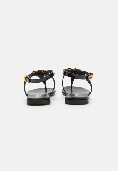 Dsquared2 UNISEX - Sandále T-bar - black/gold