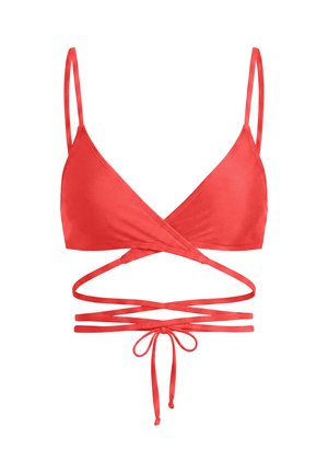 WRSTBHVR, WRSTBHVR SWIMWEAR HOLLY TOP - Top de bikini - cherry tomato