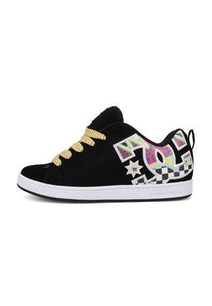 COURT GRAFFIK - Trainers - black multi white