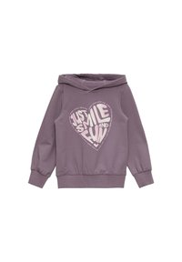 s.Oliver IMPRIMÉ MOUSSE SCINTILLANT - Hoodie - flieder