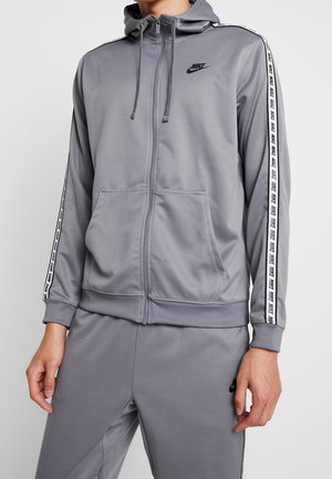 Mikina na zip - grey