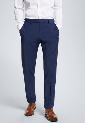 MERCER - BAUKASTEN HOSE - Pantaloni eleganti - marina blau