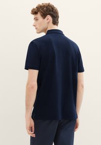 TOM TAILOR BASIC WITH CONTRAST - Pólóing - sky captain blue