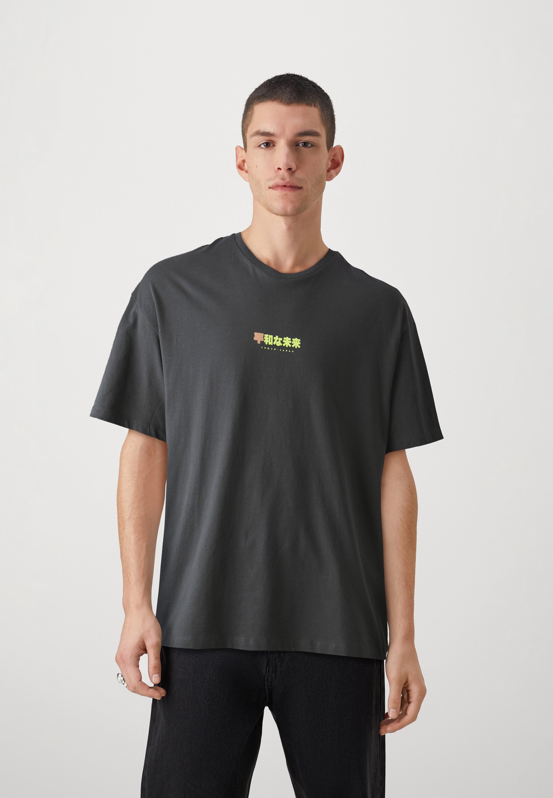 JACK & JONES Maglietta Uomo Jorvarenna Stripe SS - Girocollo A Righe, Cotone, Manica Corta