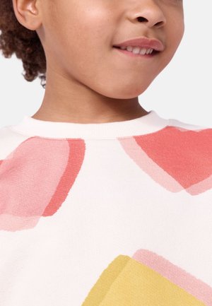 Petit Bateau, Sweatshirt - marshmallow multico