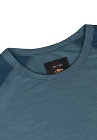 normani Outdoor Sports RWS MERINO SOMMER OUTDOOR LANGARM GOULBURN - Langarmshirt - blau