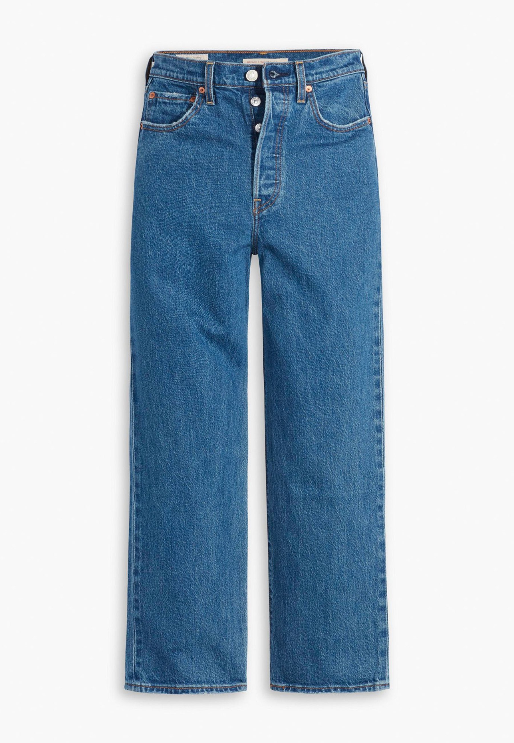 Levi's® RIBCAGE STRAIGHT ANKLE - Džíny Straight Fit - jazz pop
