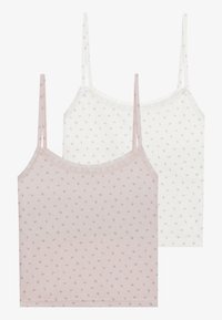 2 PACK - Aluspaita - beige/pink