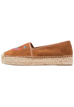 Espadrilles - cognac