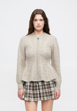 YASPEMINA CARDIGAN - Strickjacke - fungi