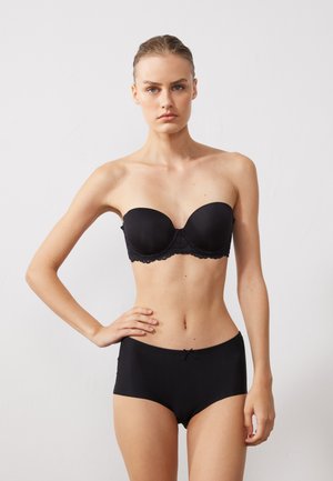 BRIEF WITH LACE 3 PACK - Slip - berry/pink/black