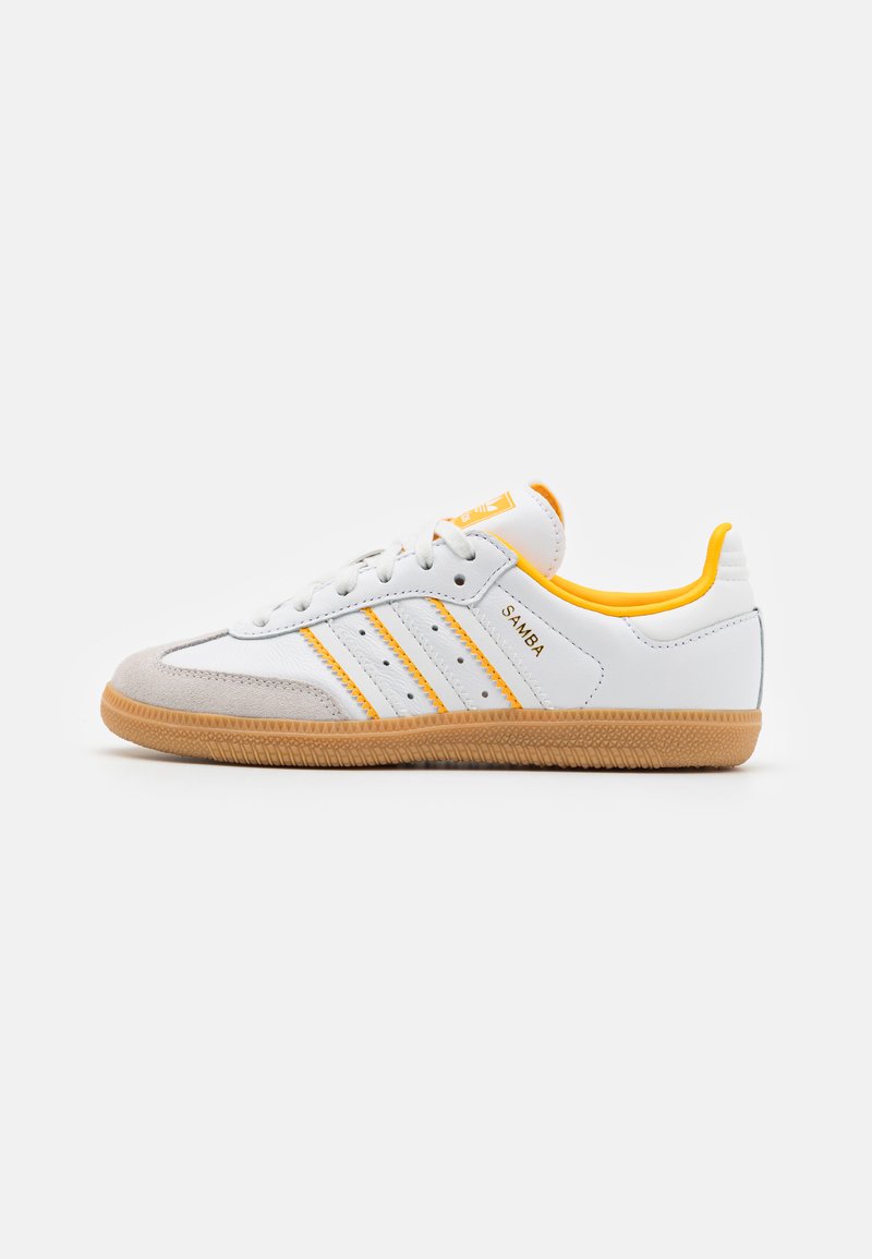 adidas Originals SAMBA UNISEX - Tenisice - crystal white/footwear white/crew yellow
