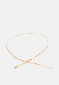 MICHAEL Michael Kors MINI CHAIN WITH PAVE LOGOS - Ceinture taille haute - gold
