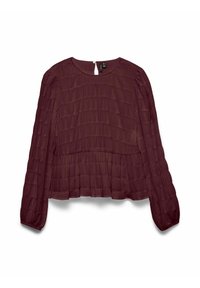ERMA  - Bluza - tawny port