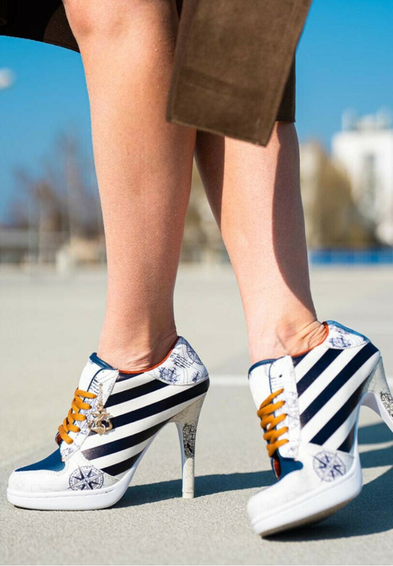 Damen Pumps | Missy Rockz WELCOME ON BOARD High Heel Pumpswhite blue/dunkelblau - GJ38128 Damen Pumps | Missy Rockz WELCOME ON BOARD High Heel Pumpswhite blue/dunkelblau - GJ38128