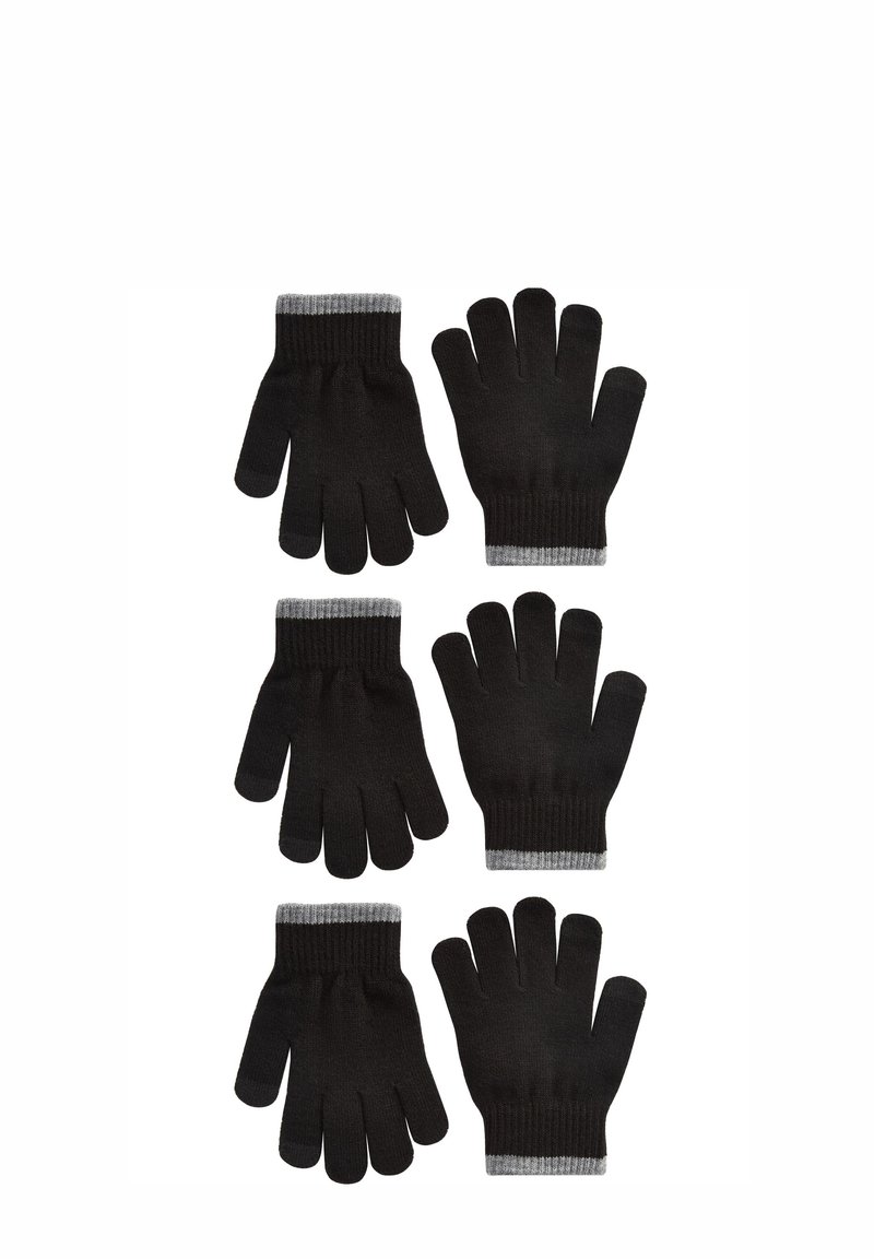 Next 3 PACK TOUCH TIP MAGIC - Handsker - black