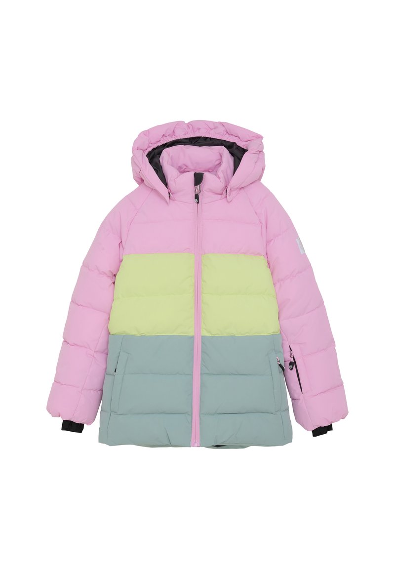 Color Kids QUILT COLORBLOCK - Skijacke - bonbon