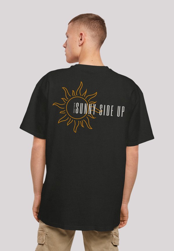 SUNNY SIDE UP - T-Shirt print - schwarz
