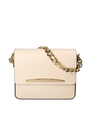 John Richmond Handtas - beige and gold