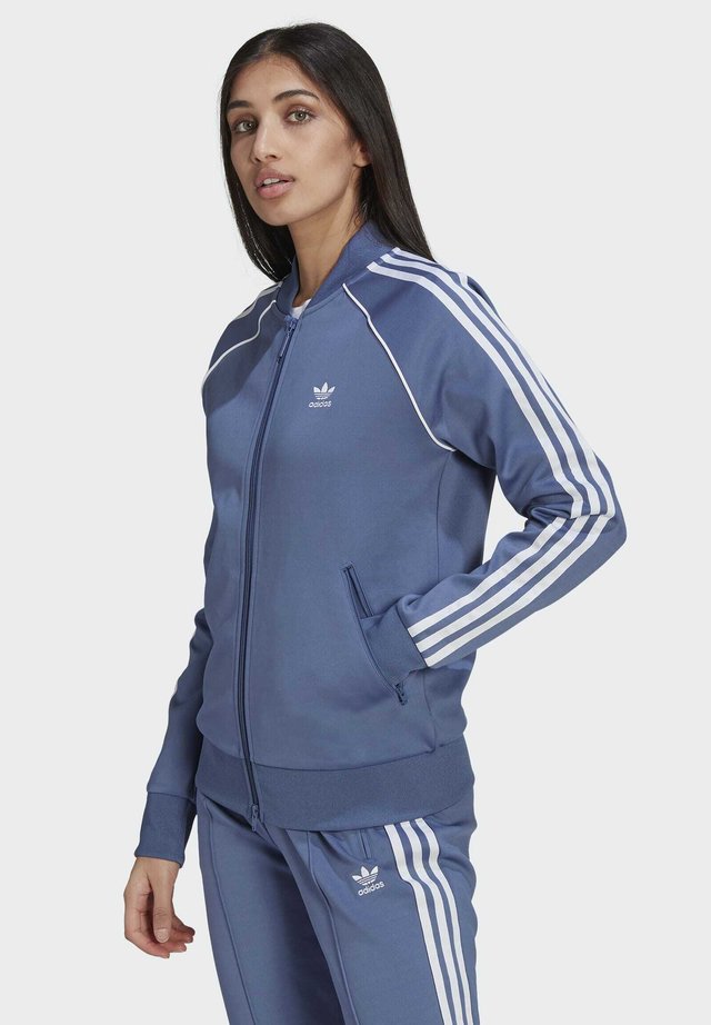 PRIMEBLUE SST ORIGINALS JACKE - Hoodie met rits - blue