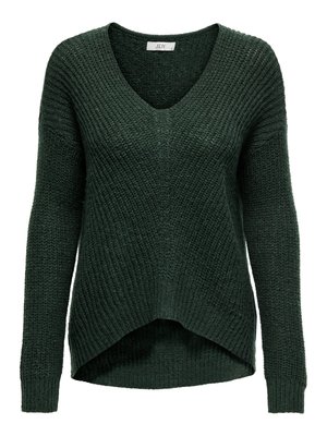 JDY, JDYNEW MEGAN L/S NOOS - Strickpullover - grün
