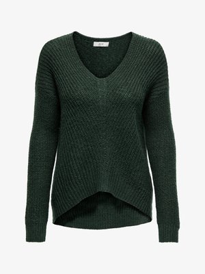 JDY, JDYNEW MEGAN L/S NOOS - Strickpullover - grün