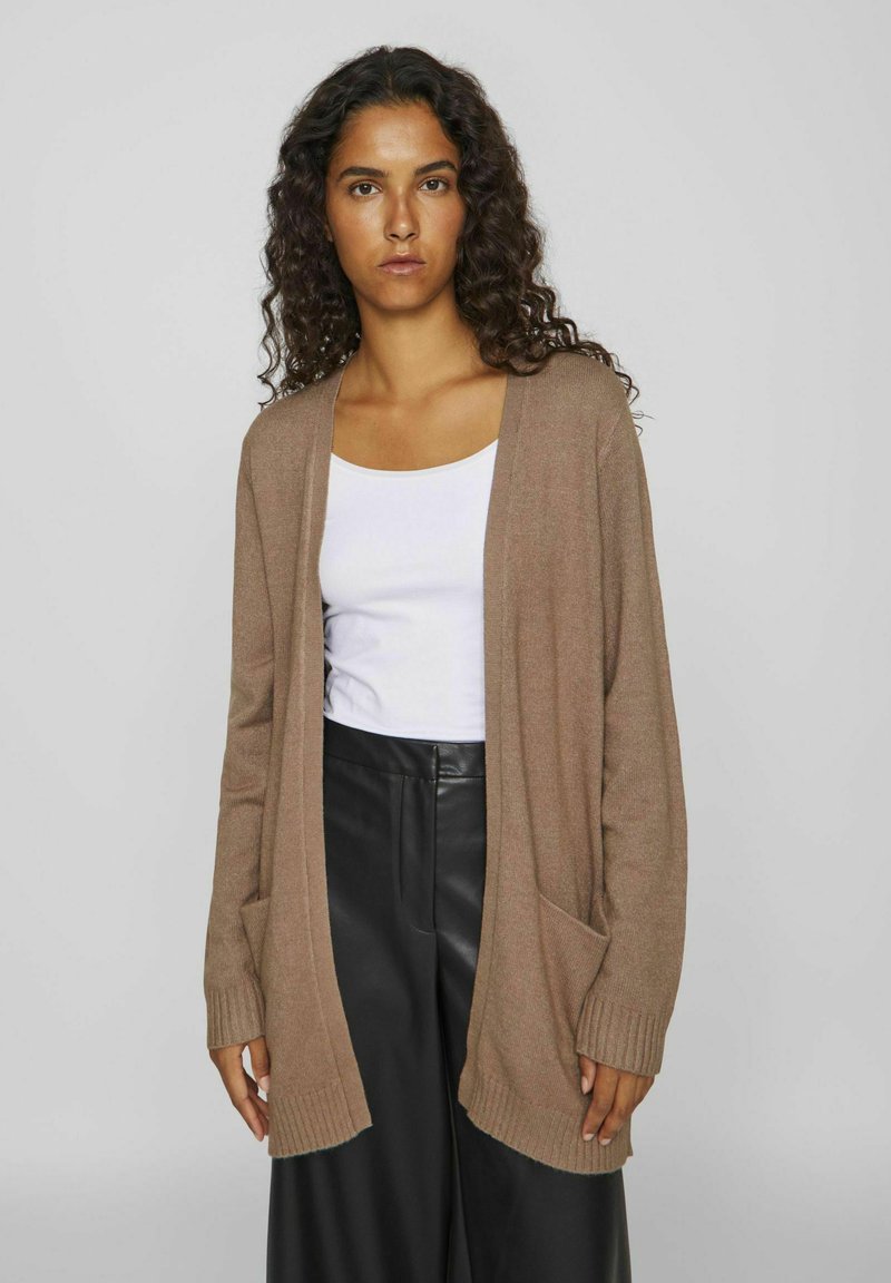 VILA - VIRIL OPEN - Cardigan - fossil, Enlarge
