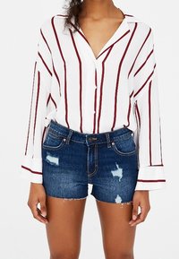 PULL&BEAR Shorts vaqueros - dark blue