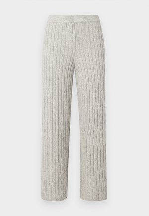 GAP Petite, CABLE PANT - Stoffhose - grey