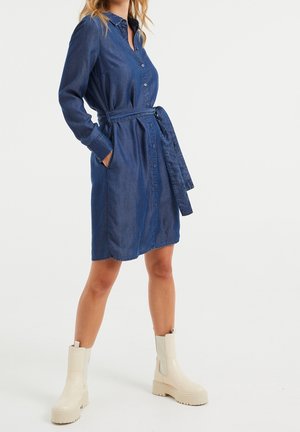 Denim dress - dark blue