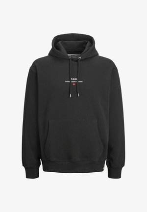R.D.D. ROYAL DENIM DIVISION, RDD Printed - Kapuzenpullover - black