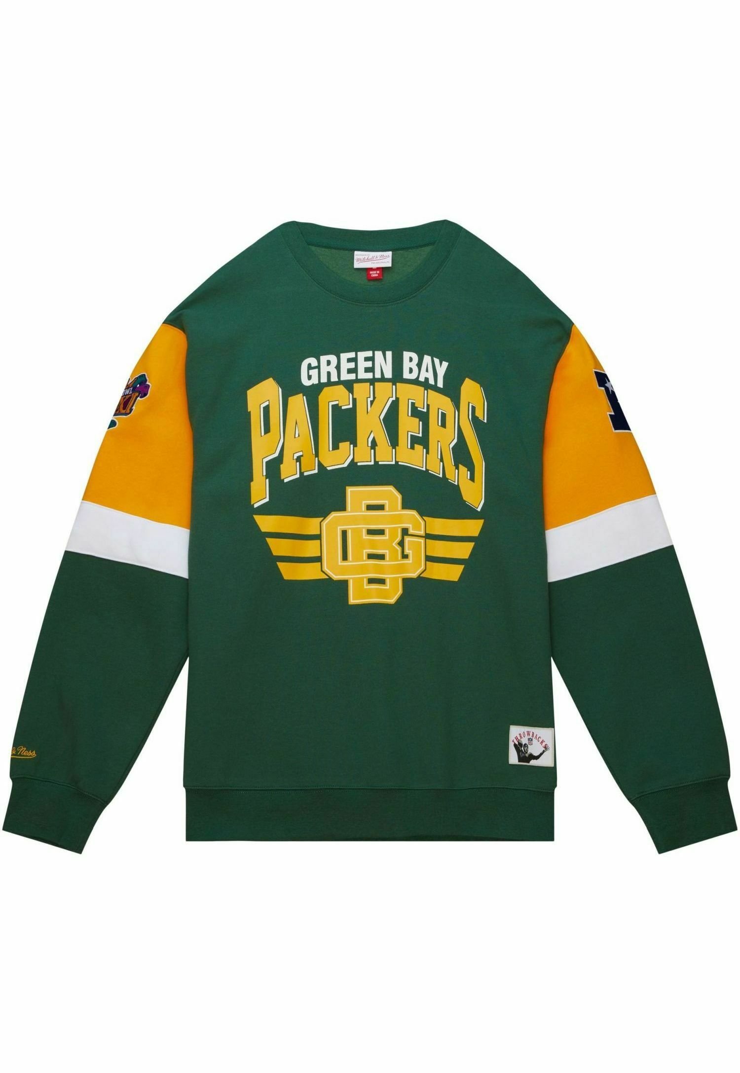 Mitchell u0026 Ness FASHION GREEN BAY PACKERS - Sweatshirt - celtic green/dark  green - Zalando.de