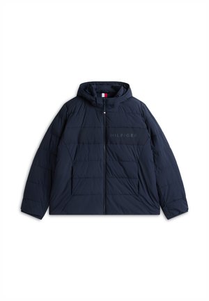 Tommy Hilfiger, BT-DETACH HOODED BRANDED PUFFER - Winterjacke - navy blue