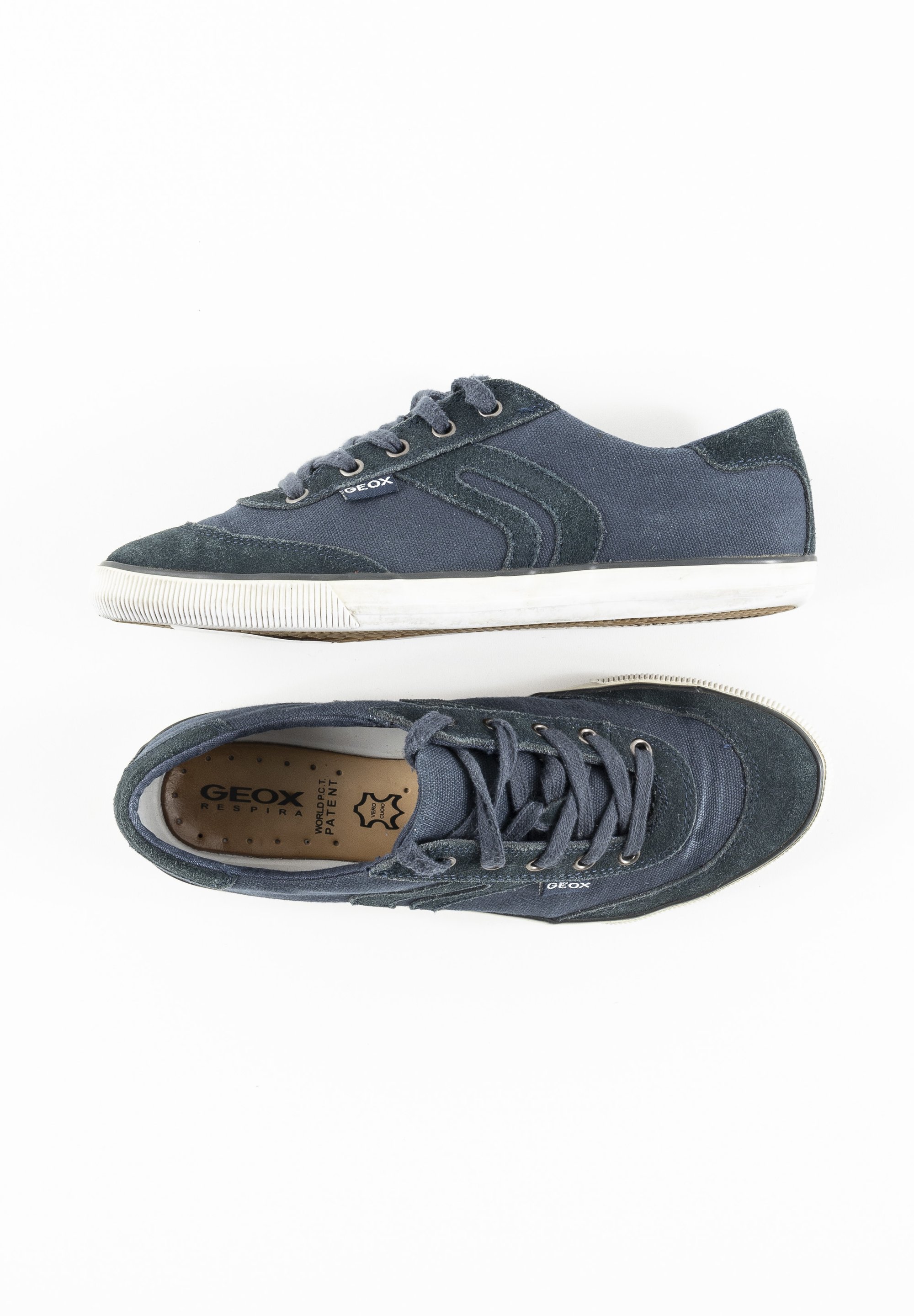 Geox Footwear Sneakers Geox Zalando Geox Trainers Blue (Pre-owned