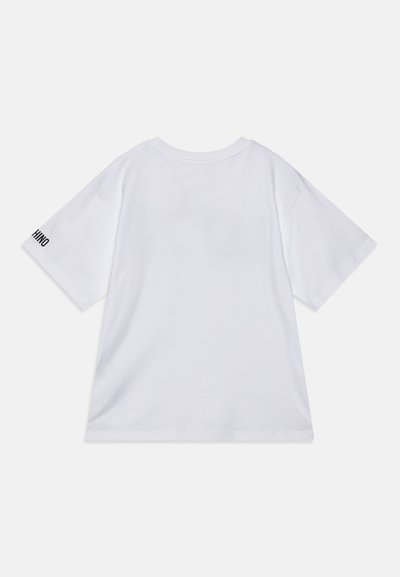 MOSCHINO MAXI  - Camiseta estampada - bianco ottico
