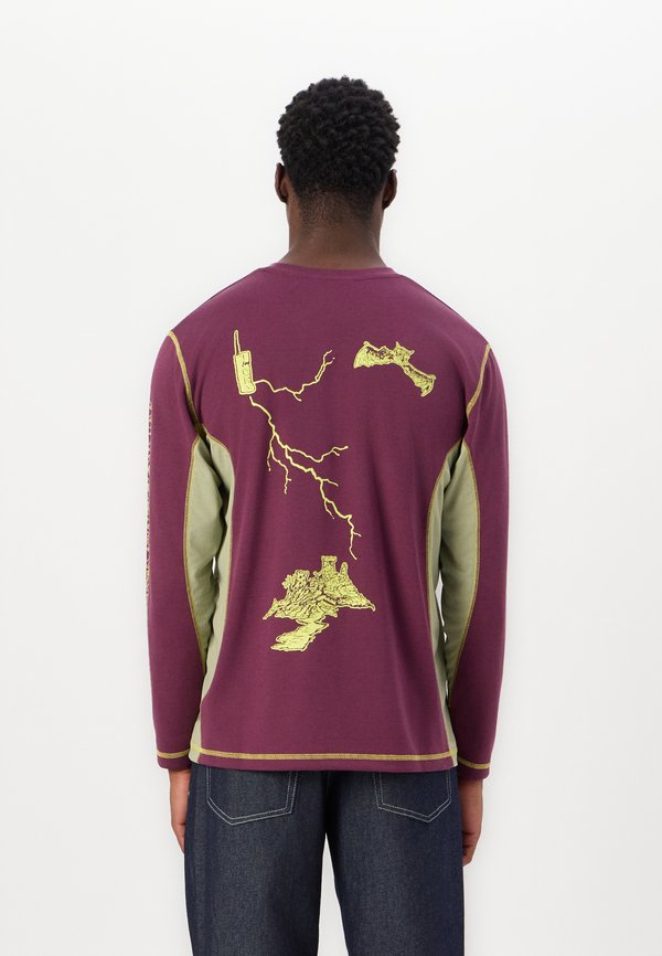 NATURE CALLS TECH - Long sleeved top - prune