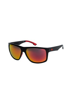 TRANSMISSION - Sunglasses - black ml red