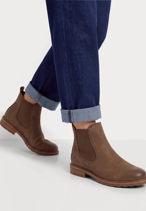 Tamaris, Bottines - dune nubuc