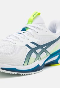 ASICS SOLUTION SPEED 3 - Tenisice za sve terene - white/mako blue