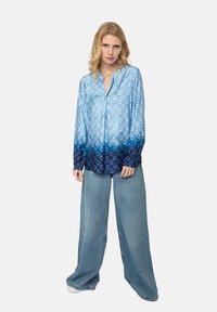 Emily van den Bergh Blouse - blue navy batik
