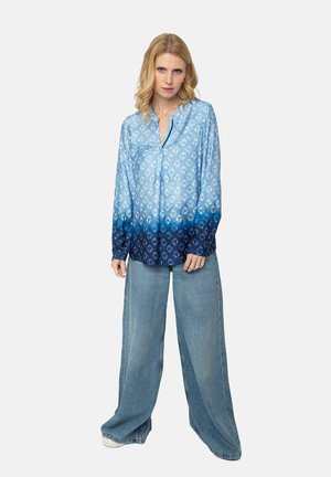 Emily van den Bergh Bluse - blue navy batik
