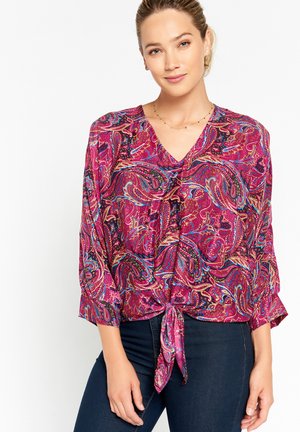LolaLiza WITH PAISLEY  - Bluse - fuchsia
