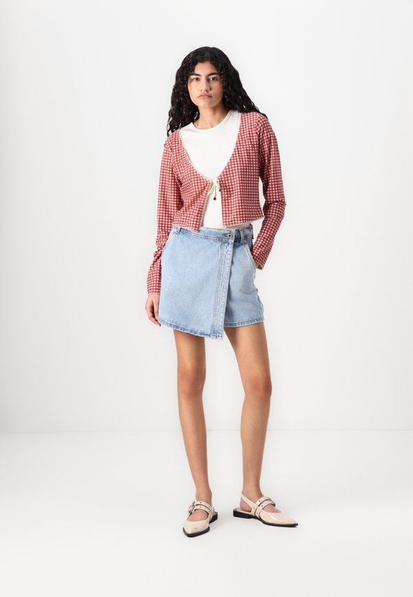 REGULAR SKORT - Denim shorts - denim2