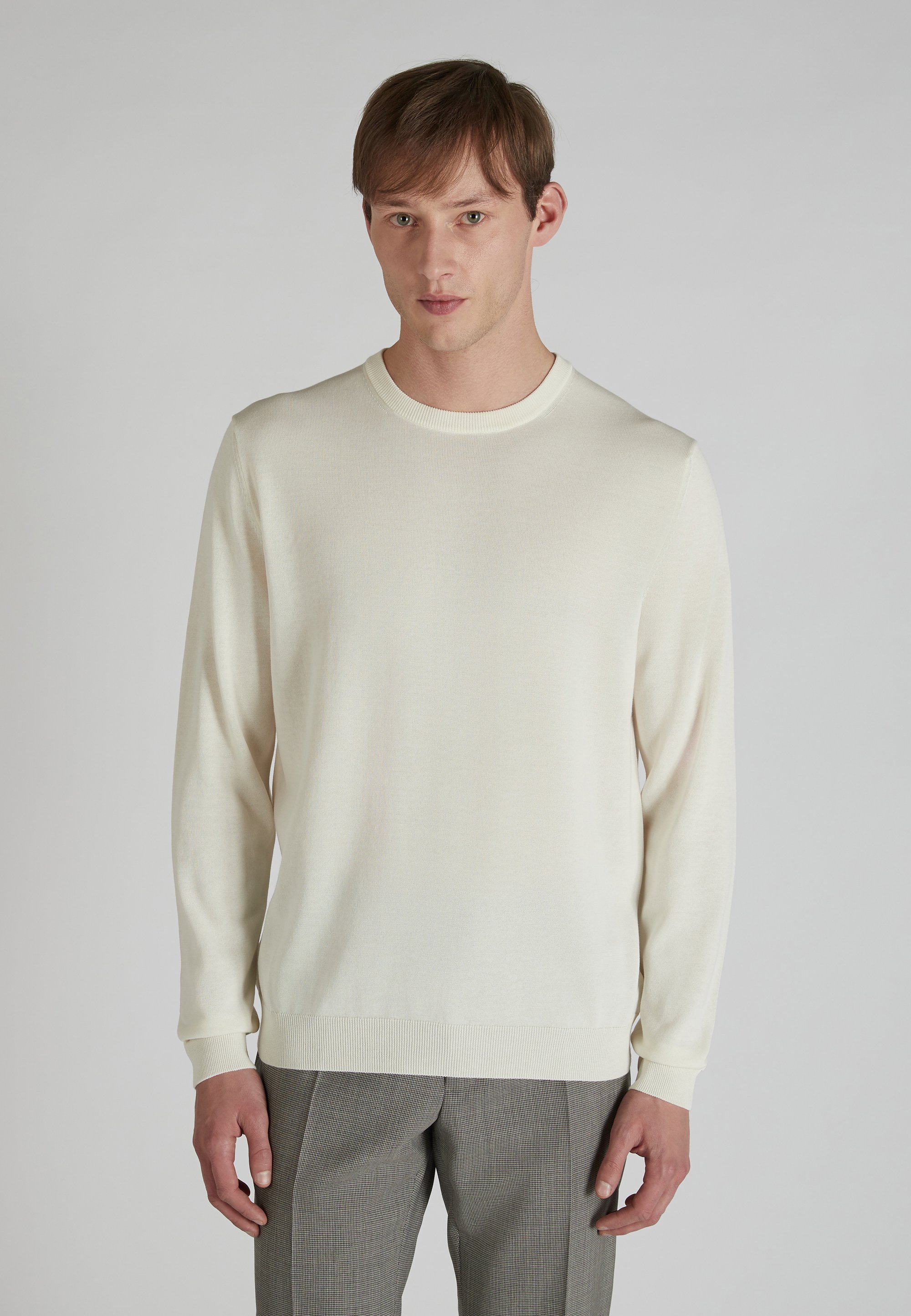 Slowear ZANONE Maglione milk/bianco