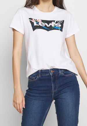 Print T-shirt - white