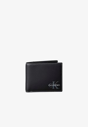 Calvin Klein, BOLD BILLFOLD COIN - Πορτοφόλι - black