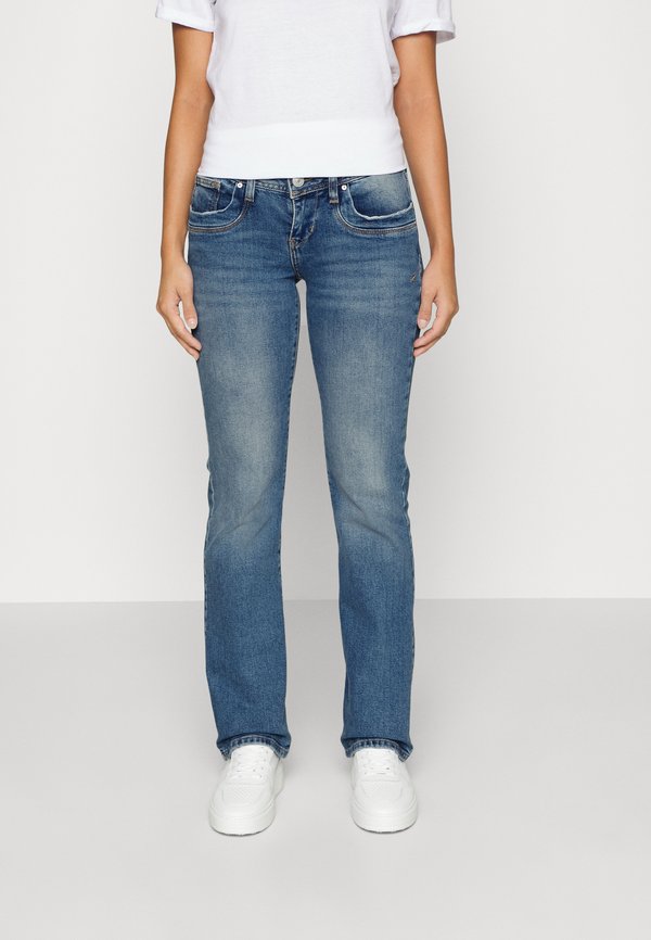 VALERIE - Bootcut jeans - sevita wash