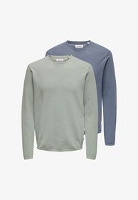 Niet geselecteerd, blau grün