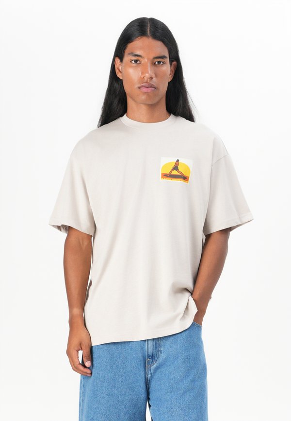 RITUALS UNISEX - Print T-shirt - stone2